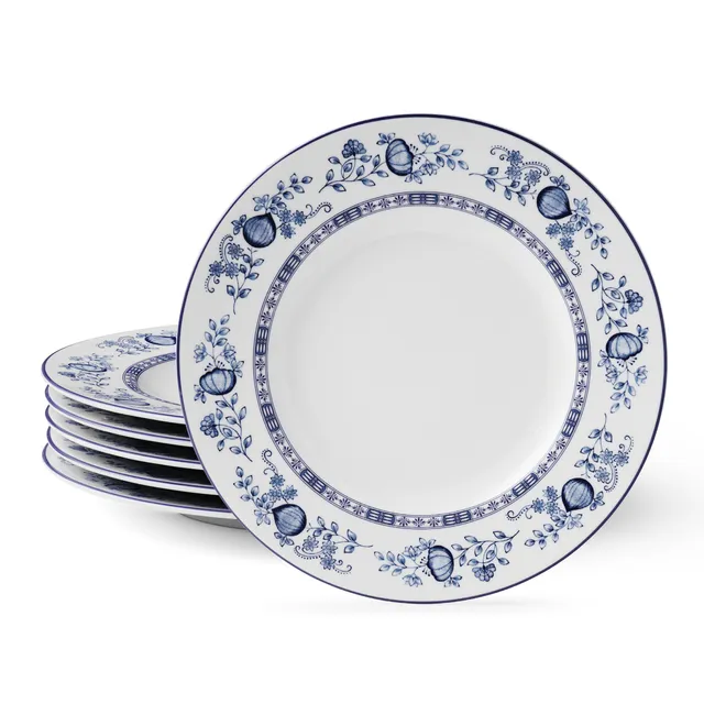 tramontina-dulce-6-piece-dinner-plate-set-non-refractory-porcelain-glazed-microw image 1