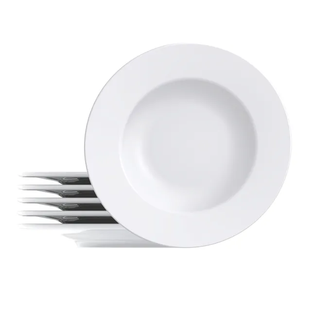 tramontina-maria-augusta-6-piece-porcelain-dinner-plate-set image 1