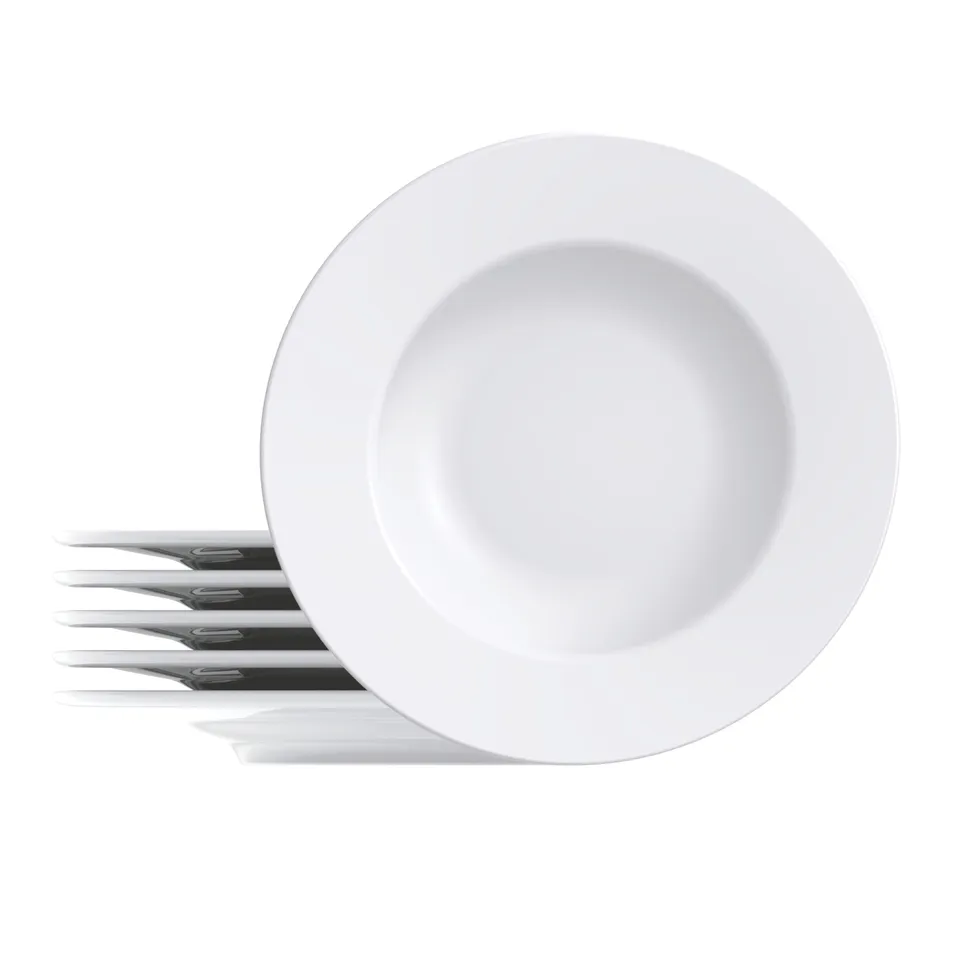 tramontina-maria-augusta-6-piece-porcelain-dinner-plate-set image 1