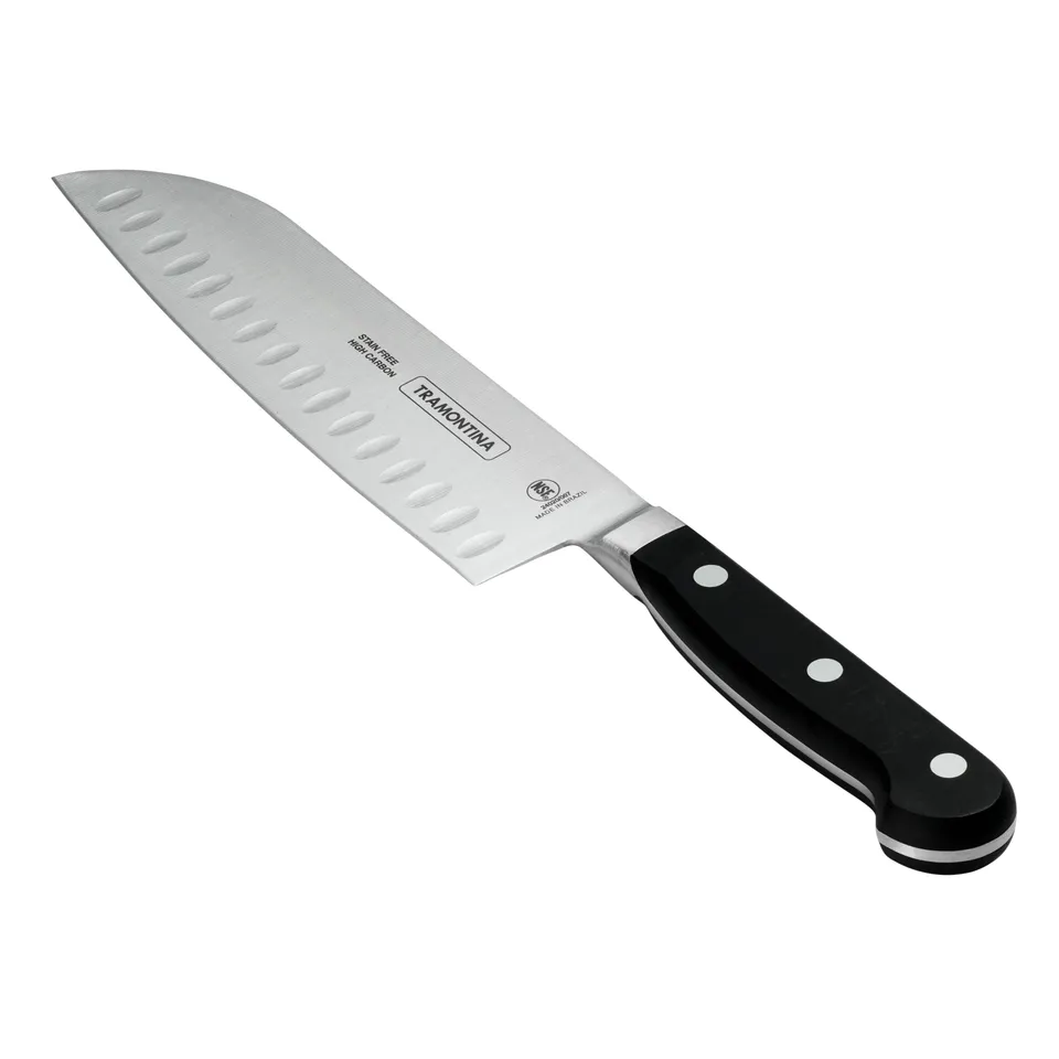tramontina-professional-7-inch-forged-santoku-knife-high-carbon-stainless-steel- image 1