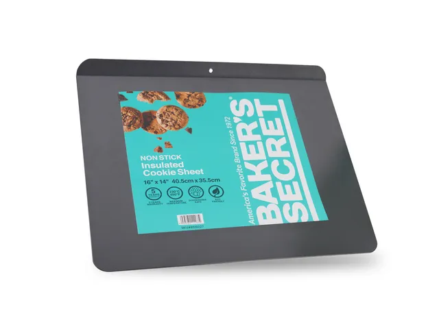 baker-s-secret-non-stick-insulated-cookie-sheet-16-double-wall-baking-pan image 1