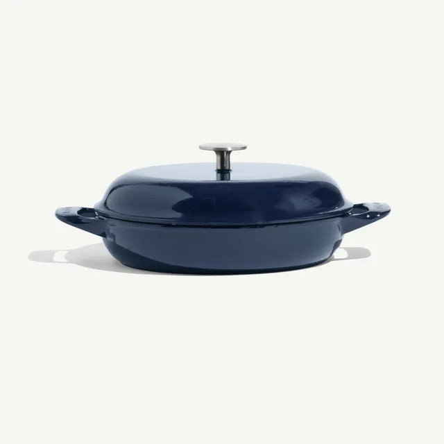 made-in-enameled-cast-iron-braiser-oven-safe-low-and-slow-braising-pan-for-short image 1