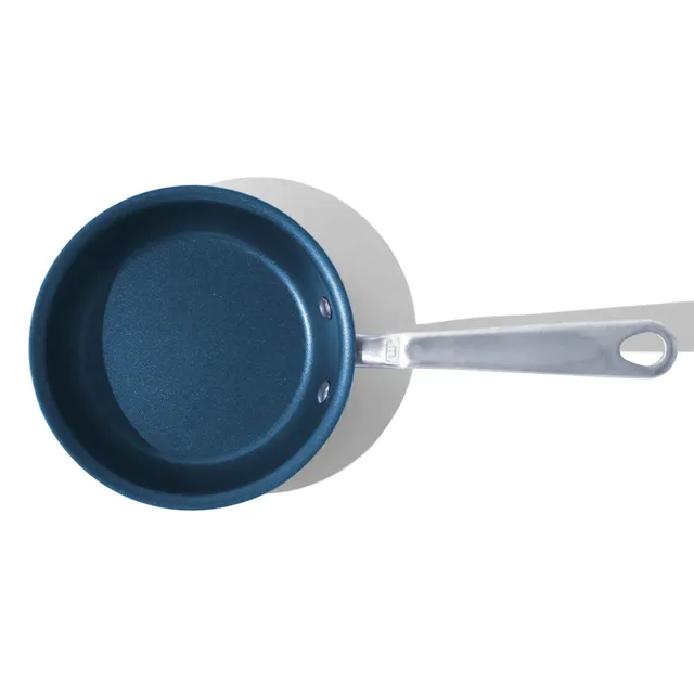 made-in-procoat-6-non-stick-frying-pan-harbour-blue-5-ply-stainless-clad-nonstic image 1