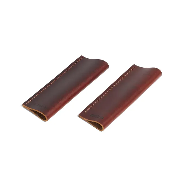 made-in-leather-handle-covers-set-of-2-us-tanned-hand-stitched-custom-fit-to-car image 1