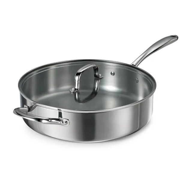 tramontina-triverge-5-quart-tri-ply-clad-stainless-steel-jumbo-cooker-with-lid image 1
