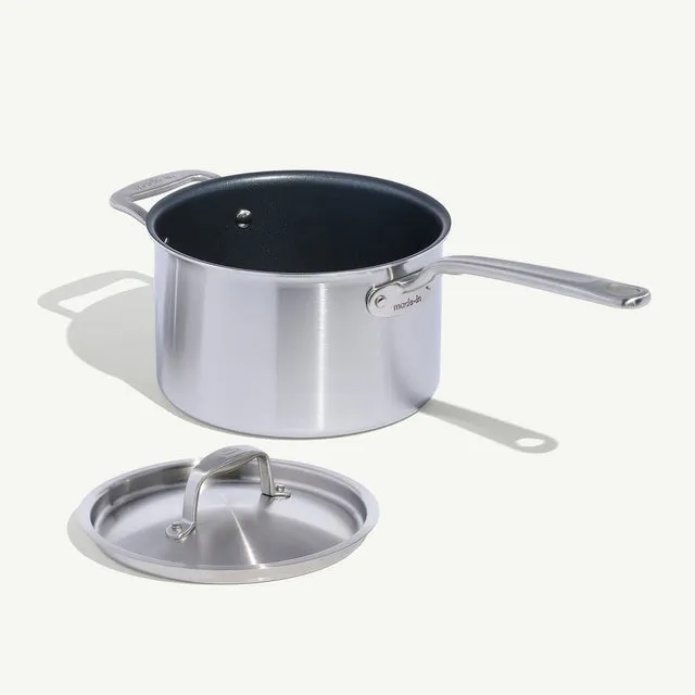 made-in-factory-seconds-non-stick-saucepan-stainless-clad-procoat-multi-layer-no image 1