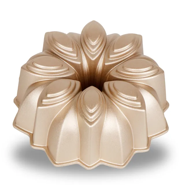 baker-s-secret-bloom-non-stick-fluted-tube-pan-9-heavy-gauge-cast-aluminum-with- image 1