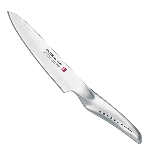 global-sai-m02-6-inch-stainless-steel-utility-knife image 1