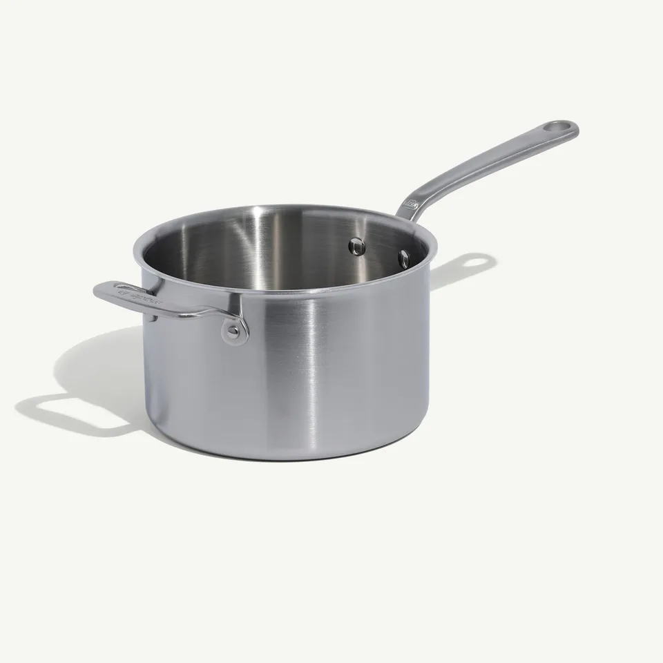 made-in-factory-seconds-stainless-clad-saucepan-no-lid-360-fully-clad-stainless- image 1
