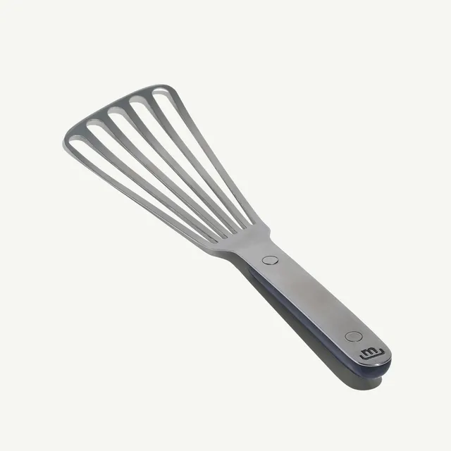 made-in-fish-spatula-professional-grade-stainless-steel-slotted-turner image 1