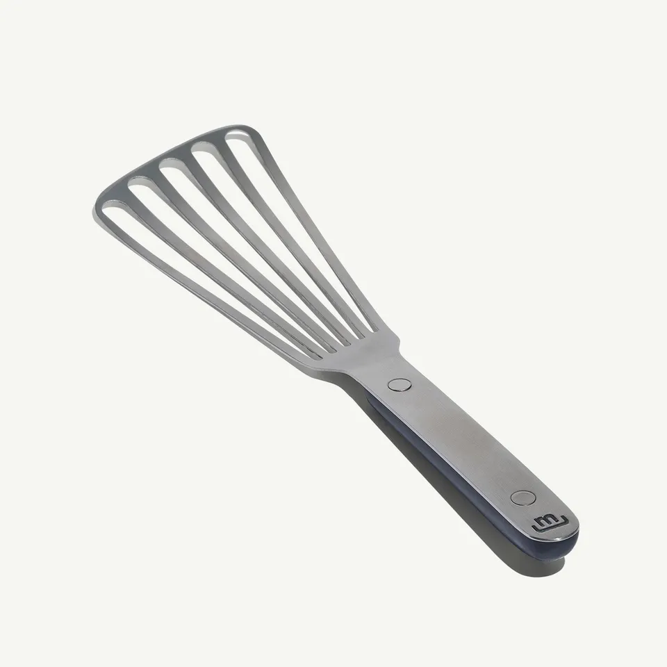made-in-fish-spatula-professional-grade-stainless-steel-slotted-turner image 1