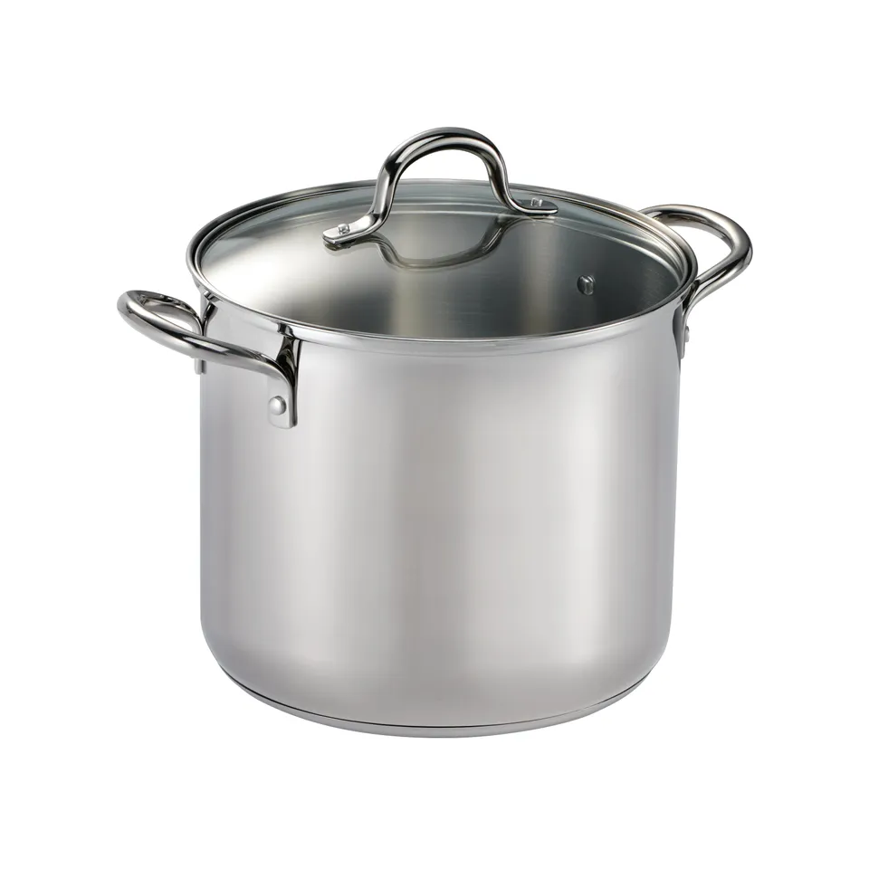 tramontina-covered-stainless-steel-stock-pot-with-lid image 1