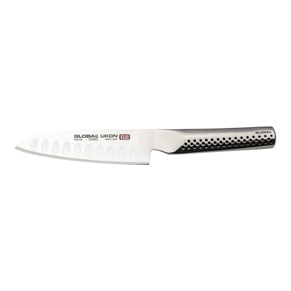 global-ukon-gus-20-5-inch-hollow-ground-santoku-knife image 1
