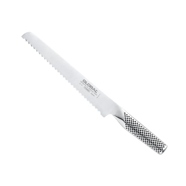 global-g-9-8-75-serrated-bread-knife-cromova-18-stainless-steel image 1