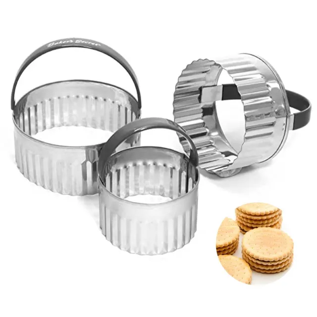 baker-s-secret-set-of-3-scalloped-stainless-steel-cookie-cutters-5-5-6-5-7-5 image 1
