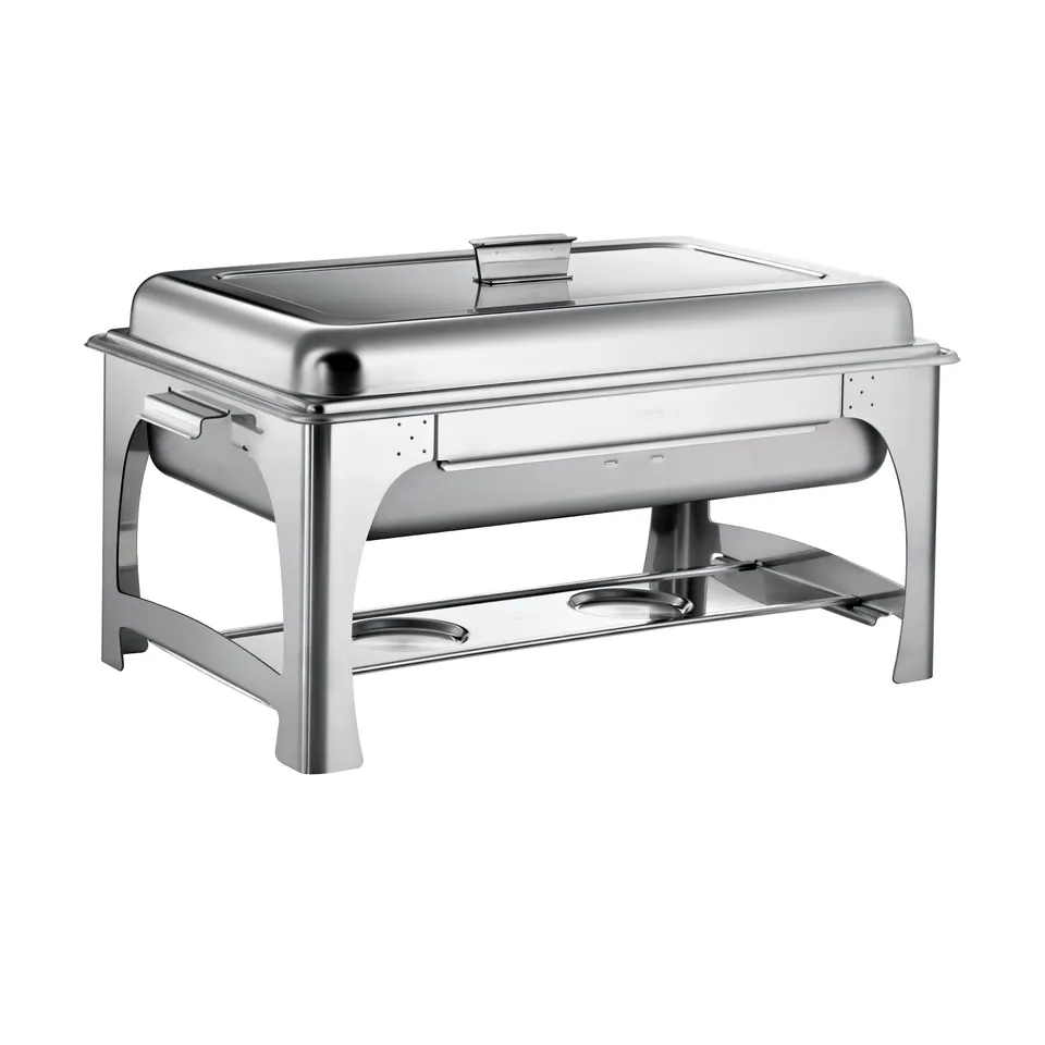 tramontina-proline-nsf-certified-9-quart-stainless-steel-chafing-dish image 1