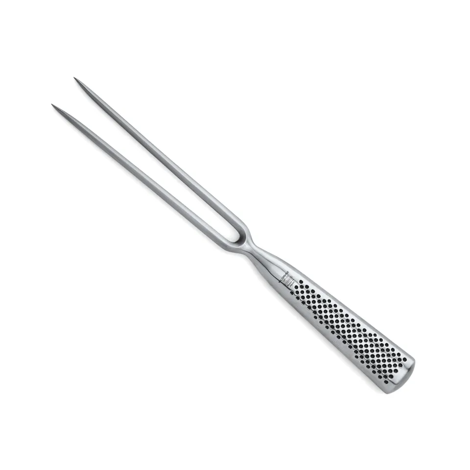 global-gf-24-7-forged-straight-carving-fork-two-prong-japanese-stainless-steel-m image 1
