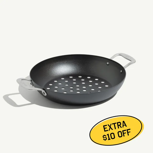 made-in-cart-exclusive-carbon-steel-grill-basket image 1