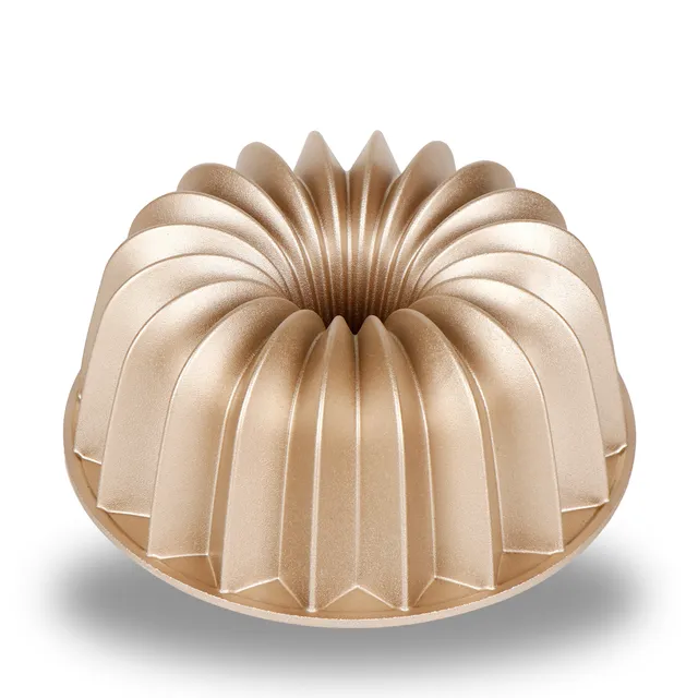 baker-s-secret-french-wreath-9-non-stick-cast-aluminum-fluted-tube-pan-9-7-cup image 1