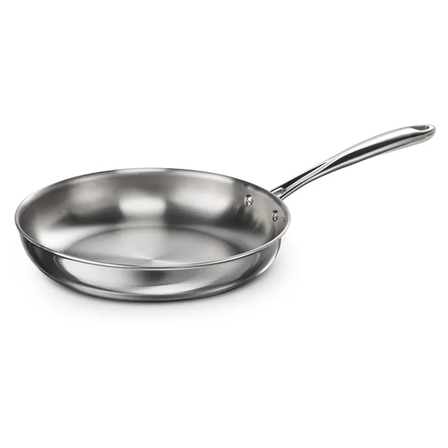 tramontina-triverge-10-inch-tri-ply-clad-stainless-steel-fry-pan-fully-clad-indu image 1