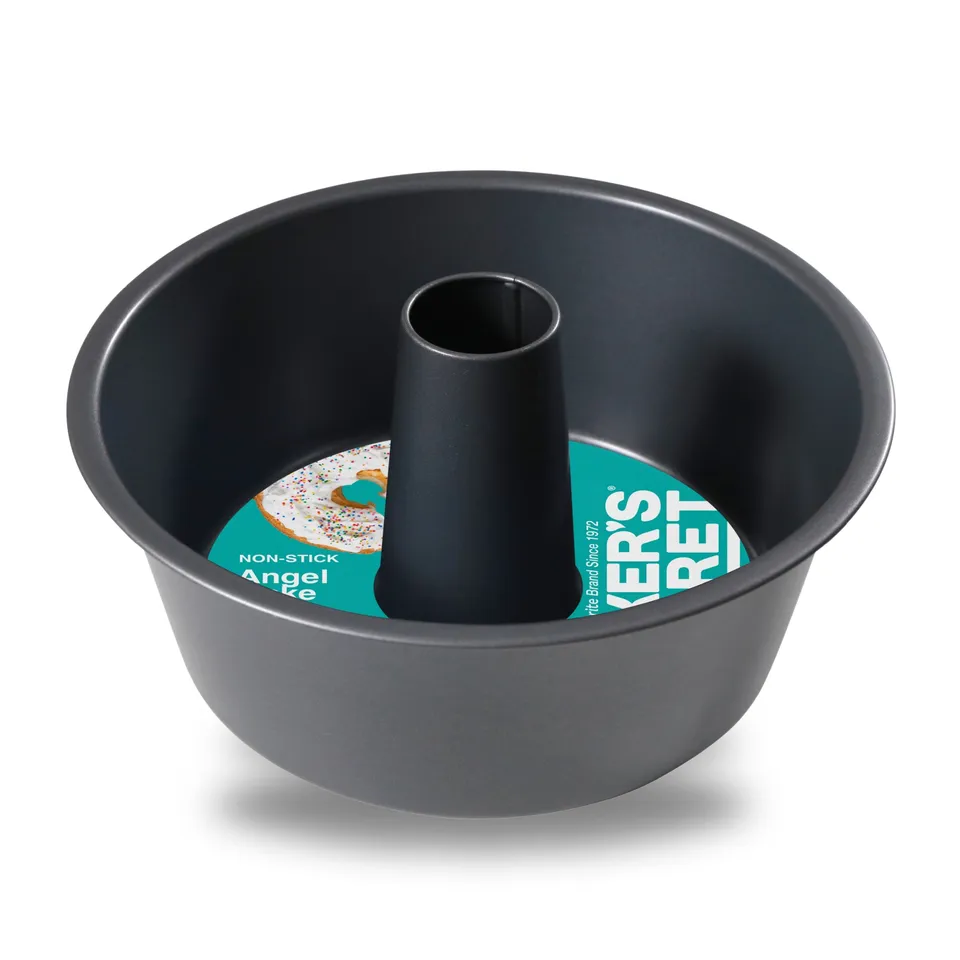 baker-s-secret-angel-cake-pan-10-2-non-stick-carbon-steel-oven-safe-to-450-f image 1