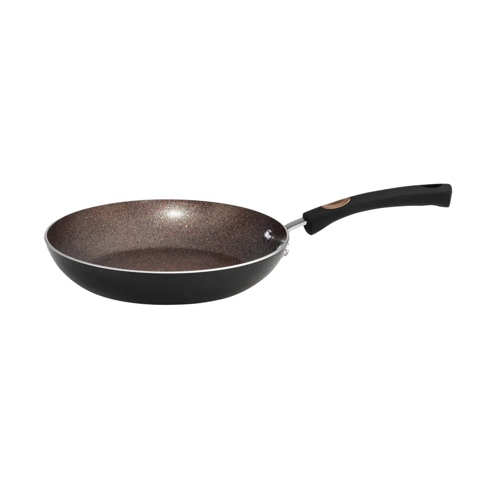 tramontina-pots-pans-aluminum-nonstick-fry-pan-with-speckled-copper-finish image 1