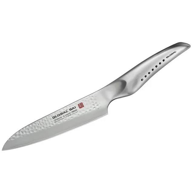 global-sai-m01-chef-s-knife-5-5-cordova-18-hammered-stainless-steel-samurai-dot- image 1