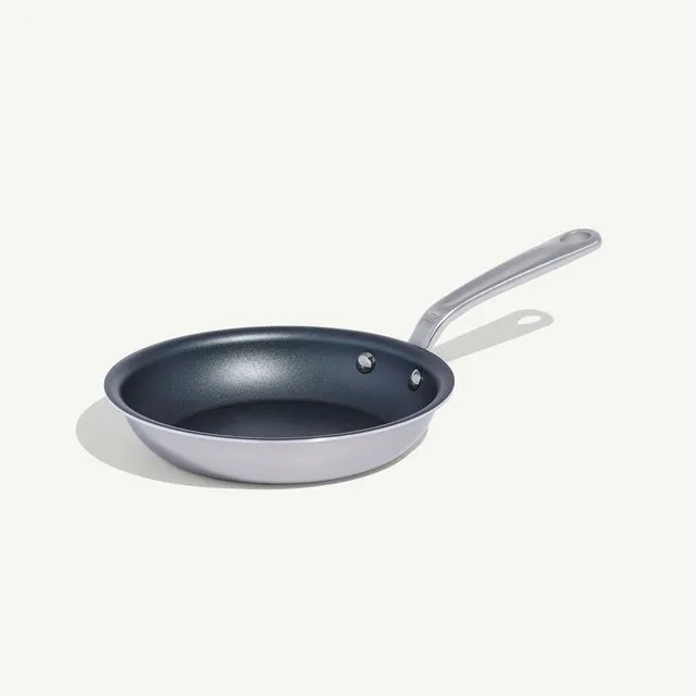 made-in-procoat-non-stick-frying-pan-stainless-clad-5-ply-professional-nonstick- image 1