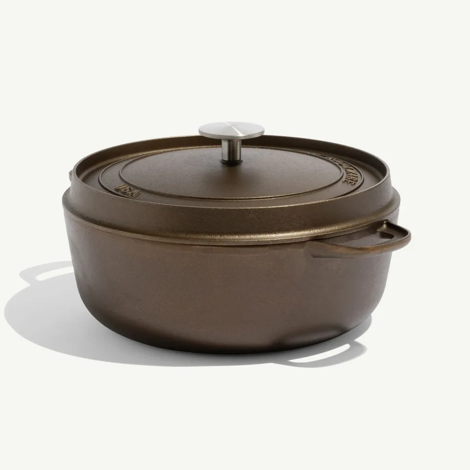 made-in-6qt-seasoned-cast-iron-dutch-oven-chef-spec-uncoated-pre-seasoned-cast-i image 1