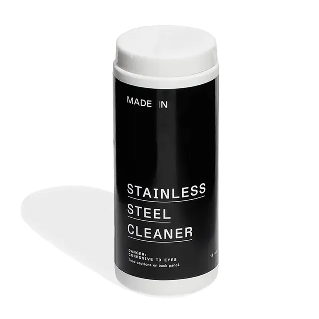 made-in-stainless-steel-cleaner-12oz-powder-usa-made-polishing-cleaner-for-stain image 1