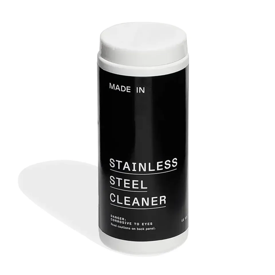 made-in-stainless-steel-cleaner-12oz-powder-usa-made-polishing-cleaner-for-stain image 1