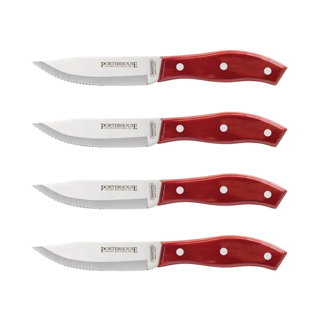 tramontina-porterhouse-4-piece-5-inch-pointed-steak-knife-set-stamped-high-carbo image 1