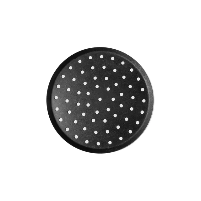 made-in-seasoned-12-carbon-pizza-steel-pre-seasoned-perforated-baking-steel-craf image 1