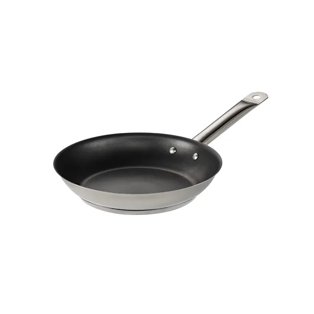 tramontina-tri-ply-base-stainless-steel-fry-pan-with-reinforced-nonstick-interio image 1