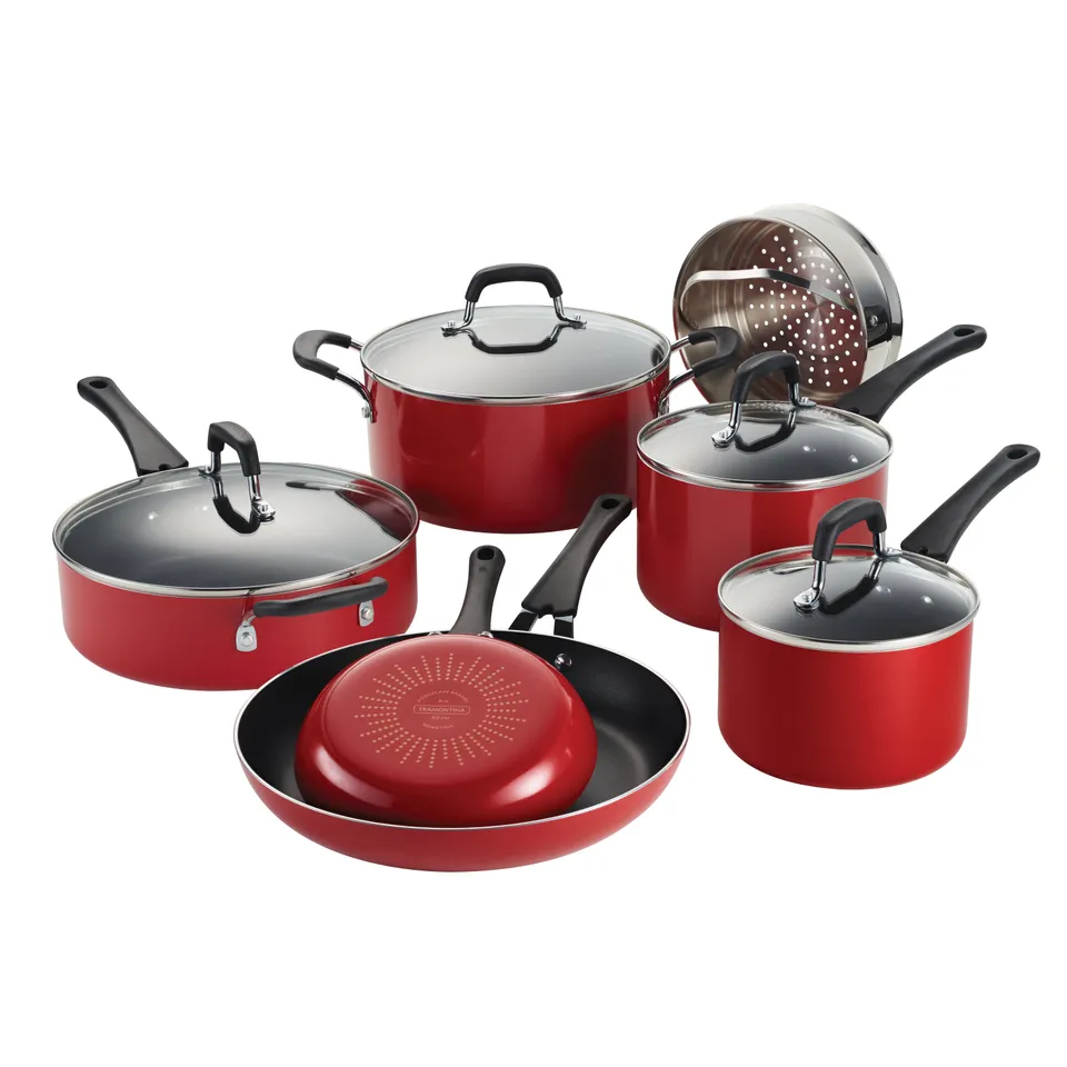 tramontina-11-piece-nonstick-cookware-set-with-lids image 1