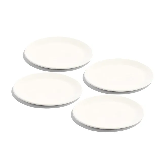 made-in-cookware-10-5-porcelain-dinner-plates-set-of-4-white-crafted-in-england image 1