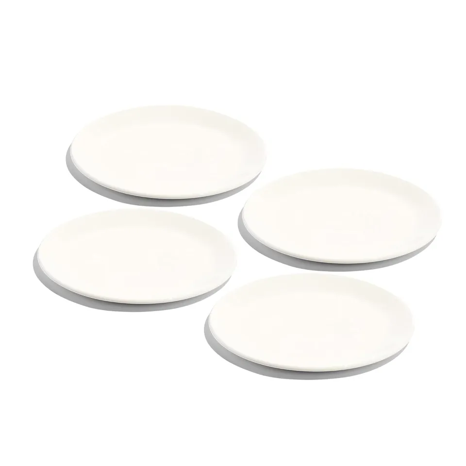 made-in-cookware-10-5-porcelain-dinner-plates-set-of-4-white-crafted-in-england image 1