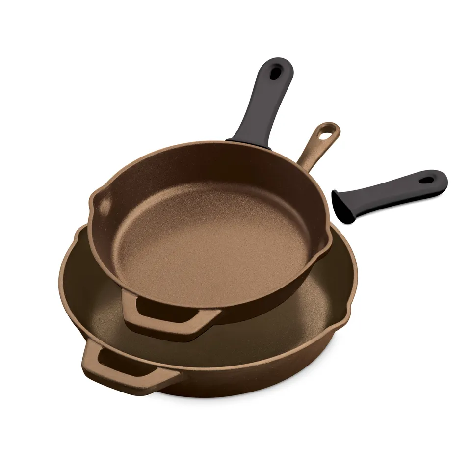 tramontina-preseasoned-cast-iron-skillet-2-pack-10-12-inch-oven-safe-fry-pans image 1