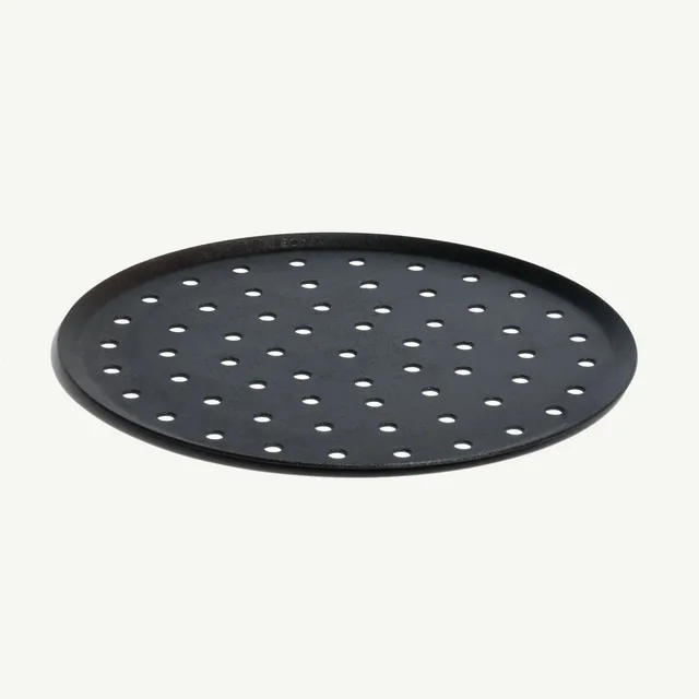 made-in-seasoned-carbon-steel-pizza-steel-with-86-perforations image 1