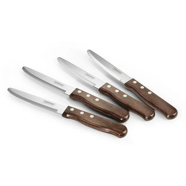 tramontina-porterhouse-4-piece-steak-knife-set-5-in-rounded-tip-serrated-stainle image 1