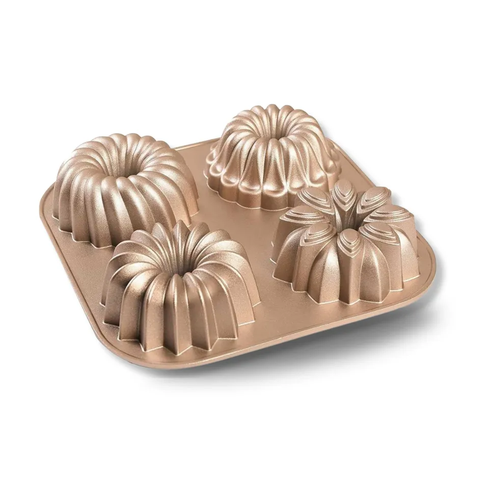 baker-s-secret-4-mini-joys-non-stick-mini-fluted-cake-pan-4-cavity-bundt image 1