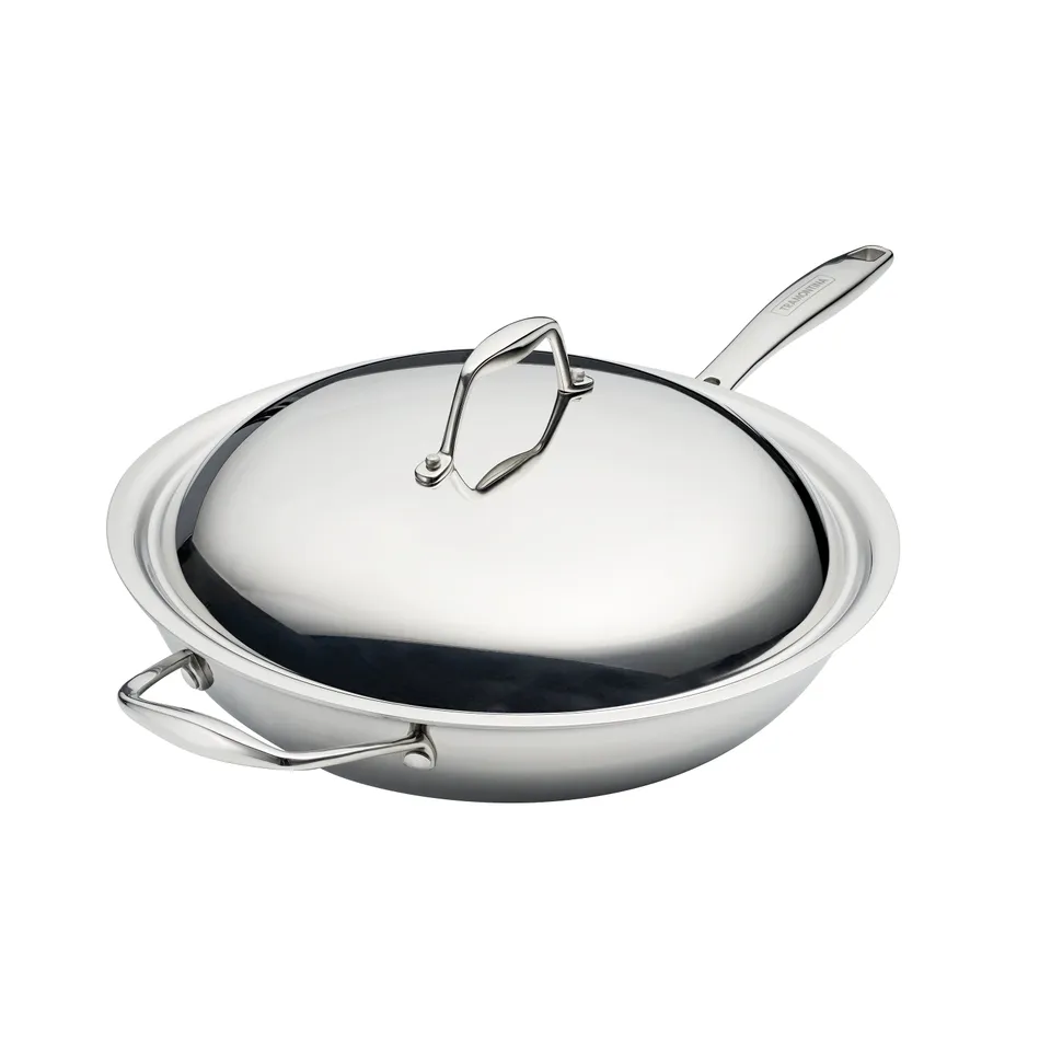tramontina-signature-12-5-inch-tri-ply-clad-stainless-steel-wok image 1