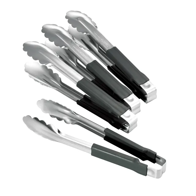 tramontina-pro-line-4-pack-kitchen-tongs-2x-9-5-inch-and-2x-12-inch-heat-resista image 1