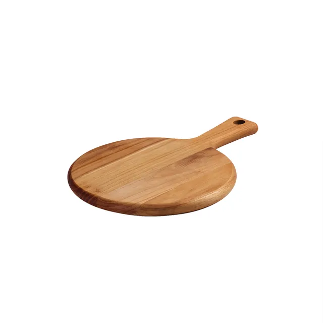 tramontina-13-25-x-9-inch-teak-wood-round-cutting-board-with-handle image 1