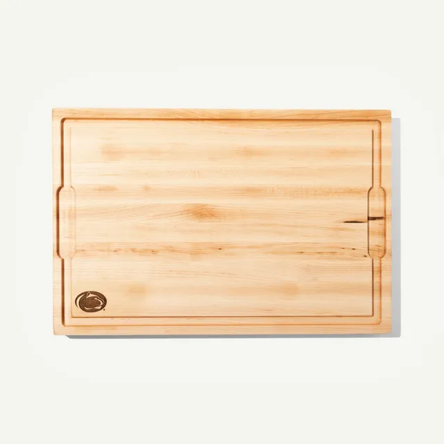 made-in-penn-state-university-maple-wood-butcher-block-laser-engraved-nittany-li image 1
