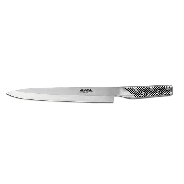 global-g-11l-10-inch-left-handed-yanagi-sashimi-knife-single-bevel-cromova-18-st image 1