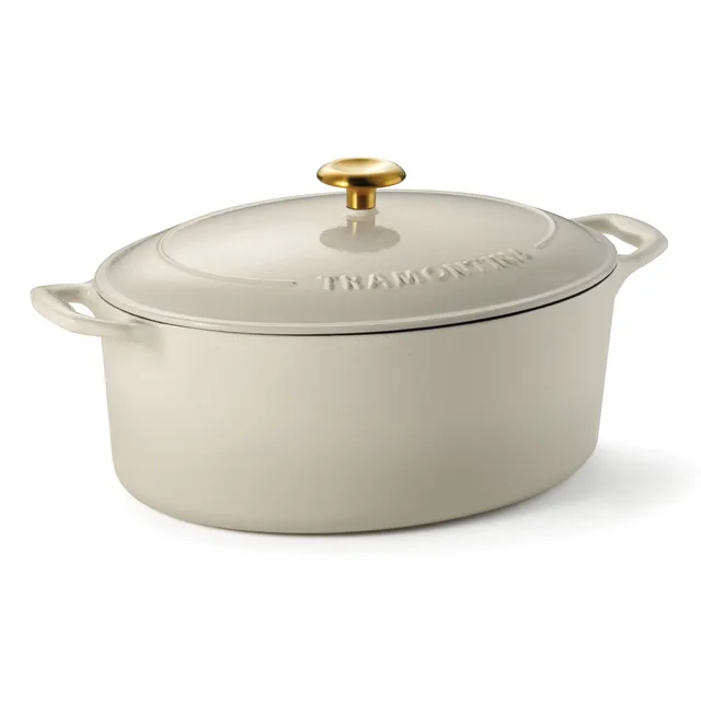 tramontina-bestow-7-quart-enameled-cast-iron-oval-dutch-oven image 1