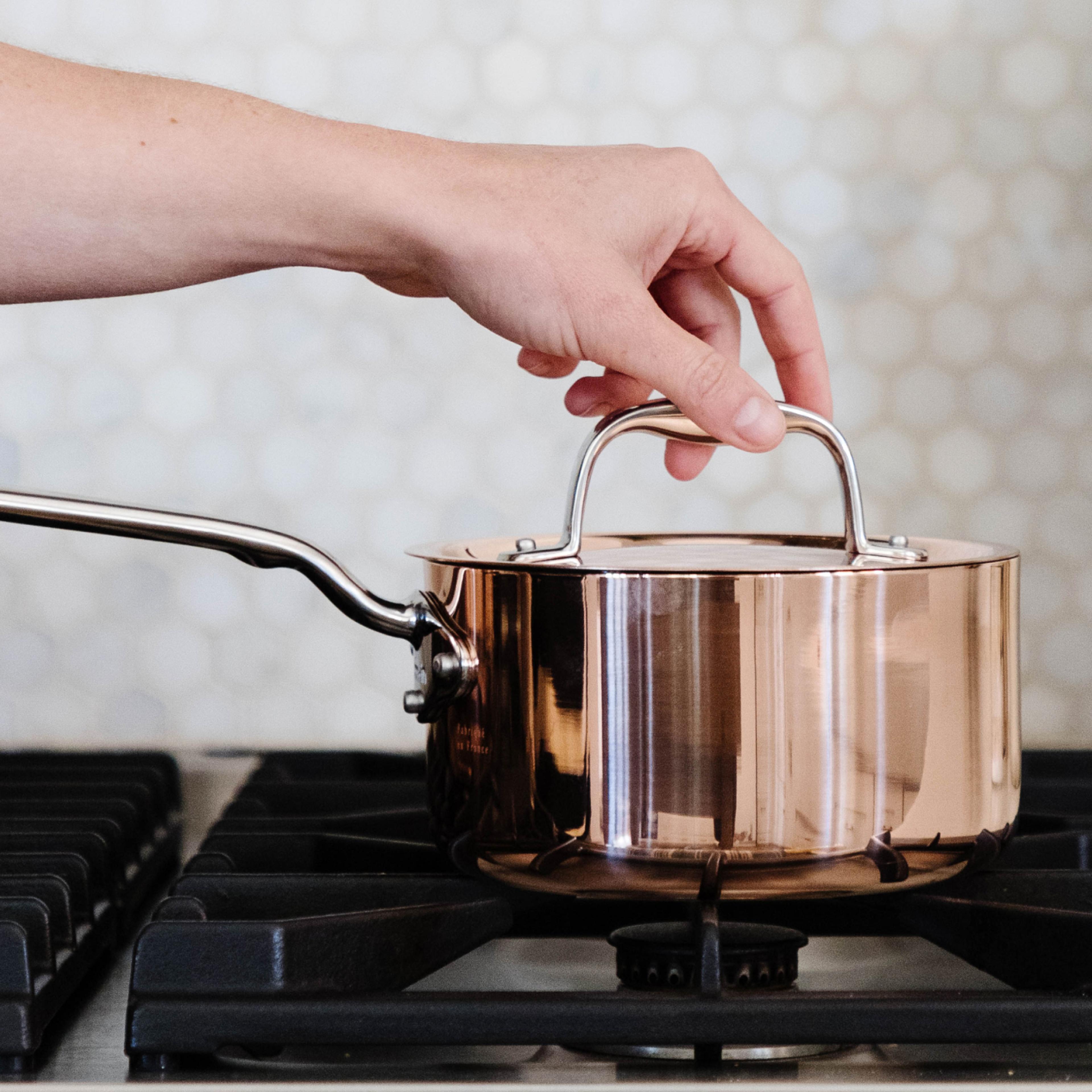 made-in-copper-saucepan-copper-and-stainless-clad-sauce-pan image 3