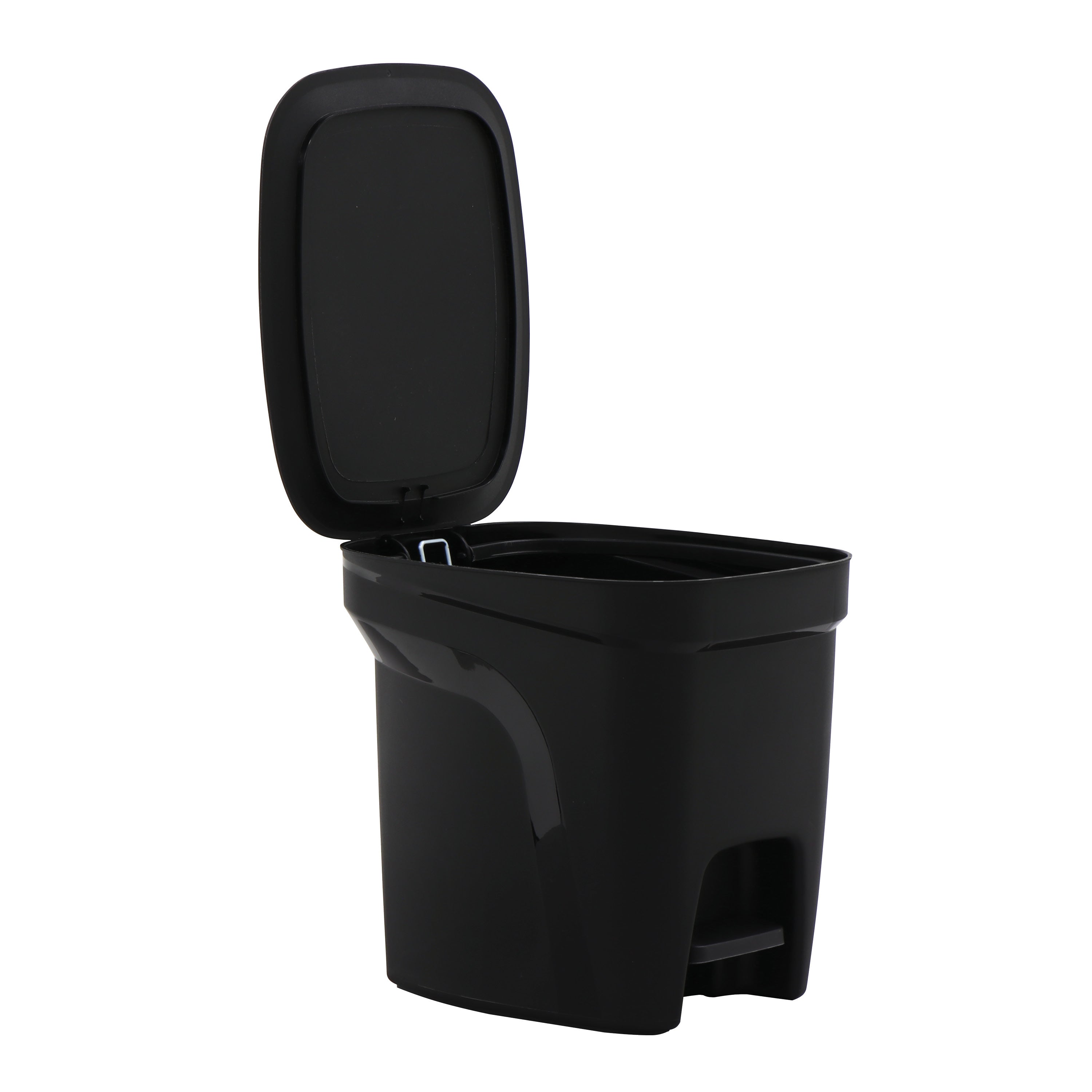 tramontina-plastic-trash-bin-with-step-pedal-hands-free-polypropylene-waste-can- image 6