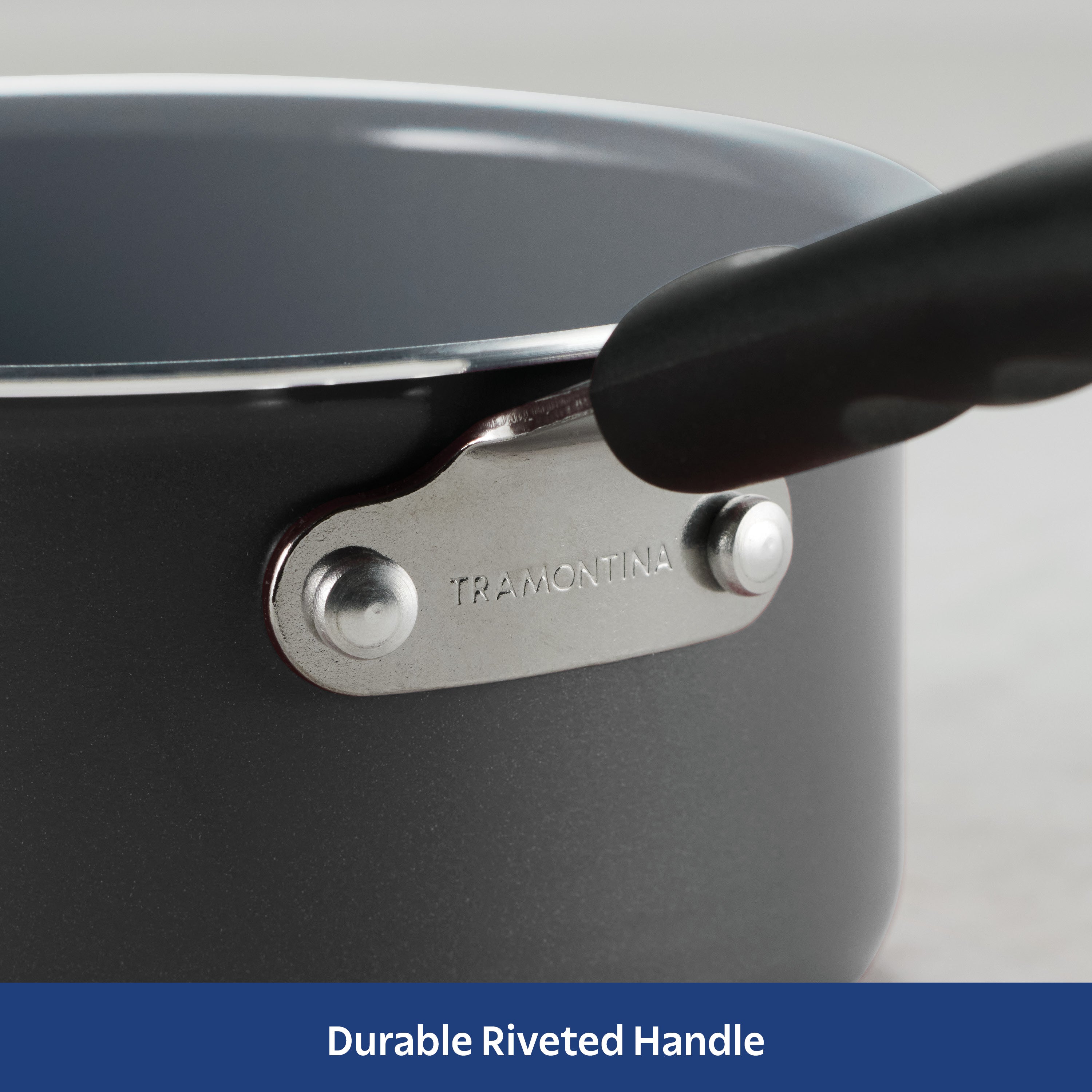 tramontina-primaware-1-quart-steel-gray-ceramic-nonstick-open-sauce-pan image 3